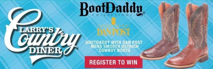 Click Here to Enter the BootDaddy Dan Post Giveaway